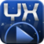 yxplayer neon android application logo